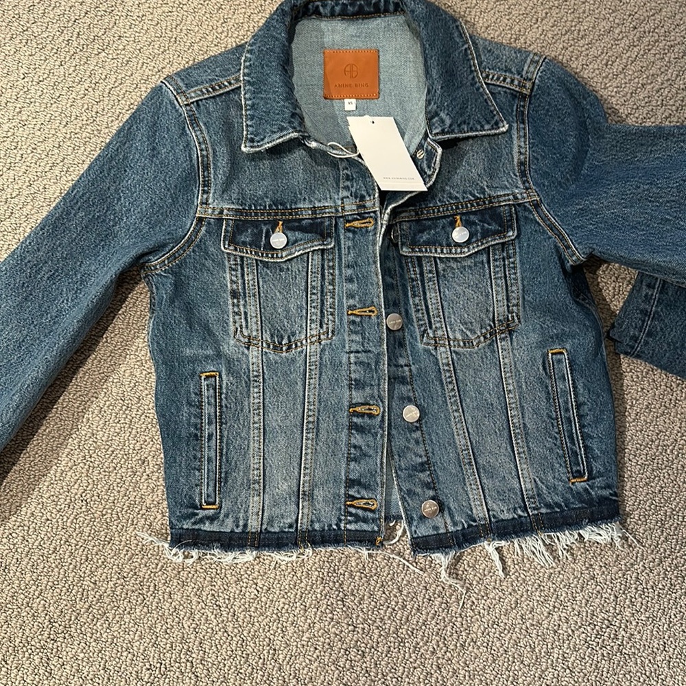 ANINE Bing Jackie 1999 denim jacket nwt
